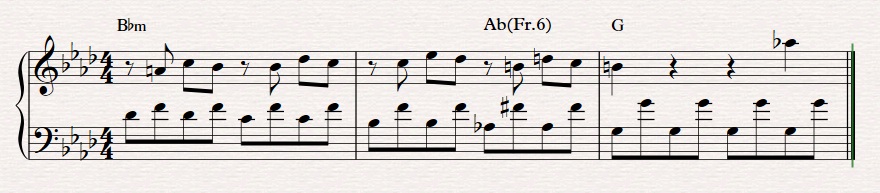 Beethoven Fr 6 example